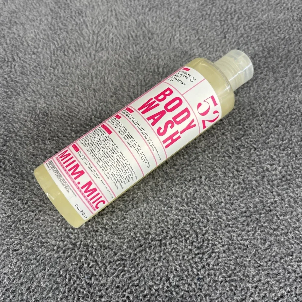 MIIM.MIIC body wash Fragrance‎ No. 52 Sweet Strawberry milk 8 oz